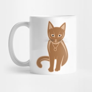 Cute brown cat Mug